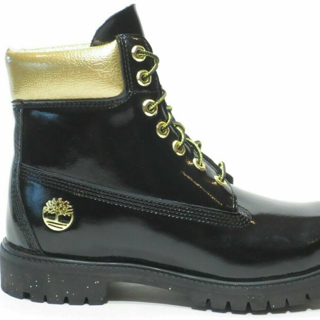Black And Gold Timberlands